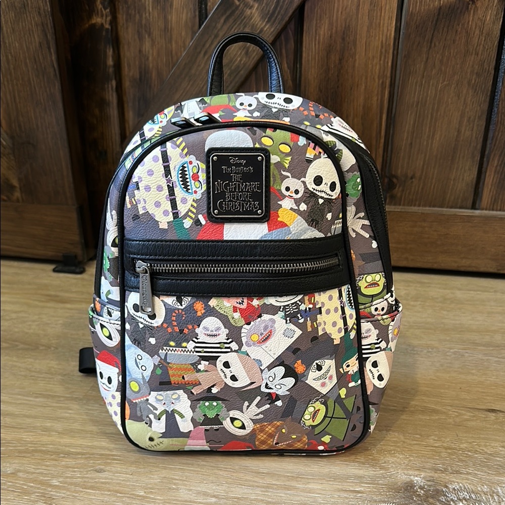 Loungefly Nightmare Before Christmas Chibi Character Mini Backpack